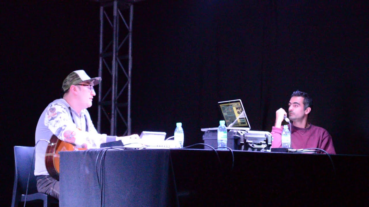 Gustavo Cerati usando una MPC - Clase Magistral de Akai MPC por Leo Garcia / CCK 14-08-2015