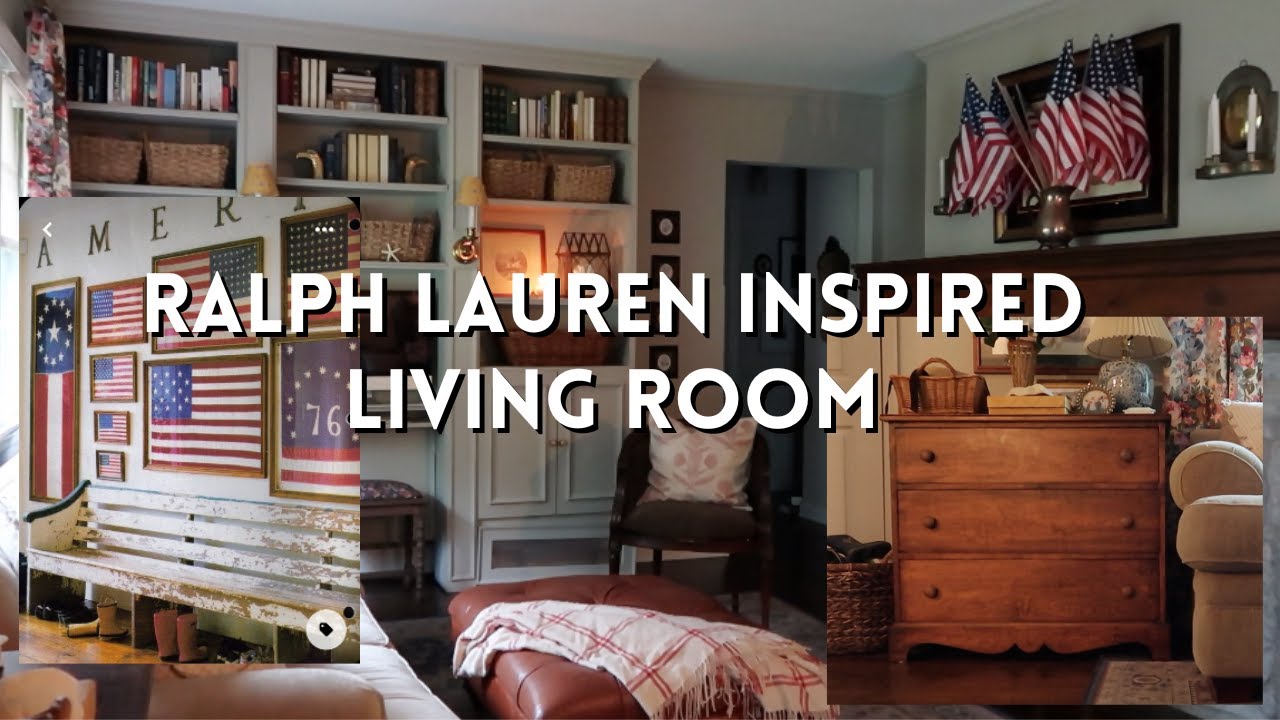 Summer Living Room | New Decor Ralph Lauren Inspired