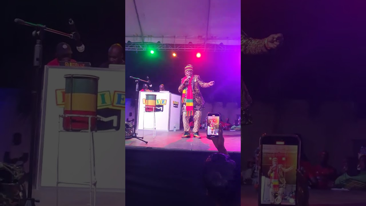 Bongo Herman porfarmace at Marcus Garvey at irie fm August 18 2024 number one worldwide