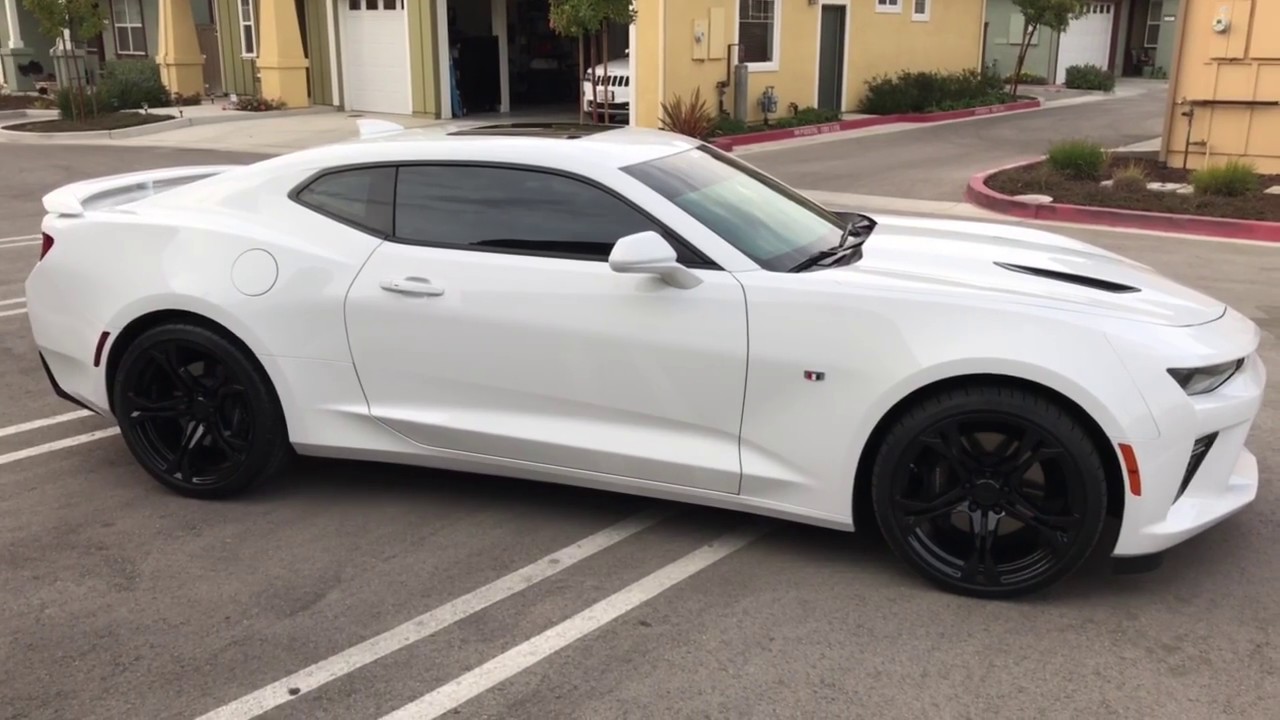 2016 Camaro SS with MRR 1LE Replica Wheels