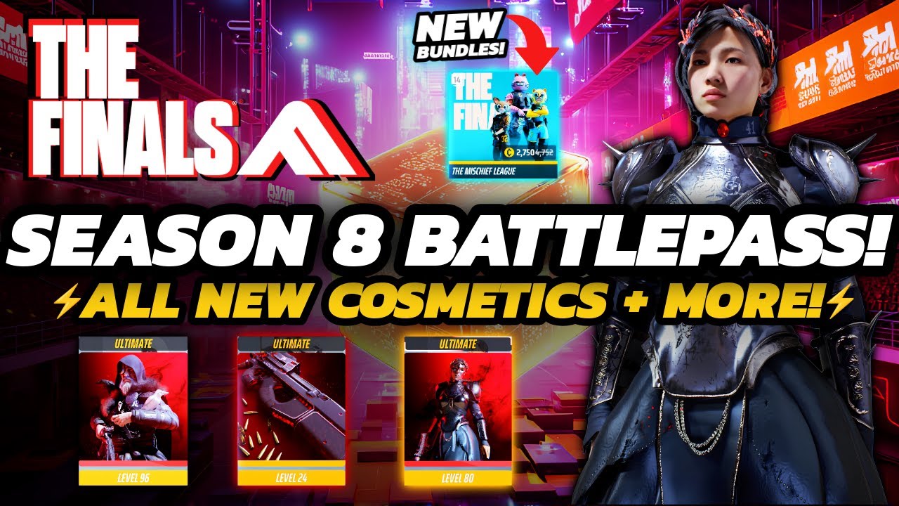 THE FINALS - Season 8 BATTLE PASS | ALL New Cosmetics, Bundles & MORE!