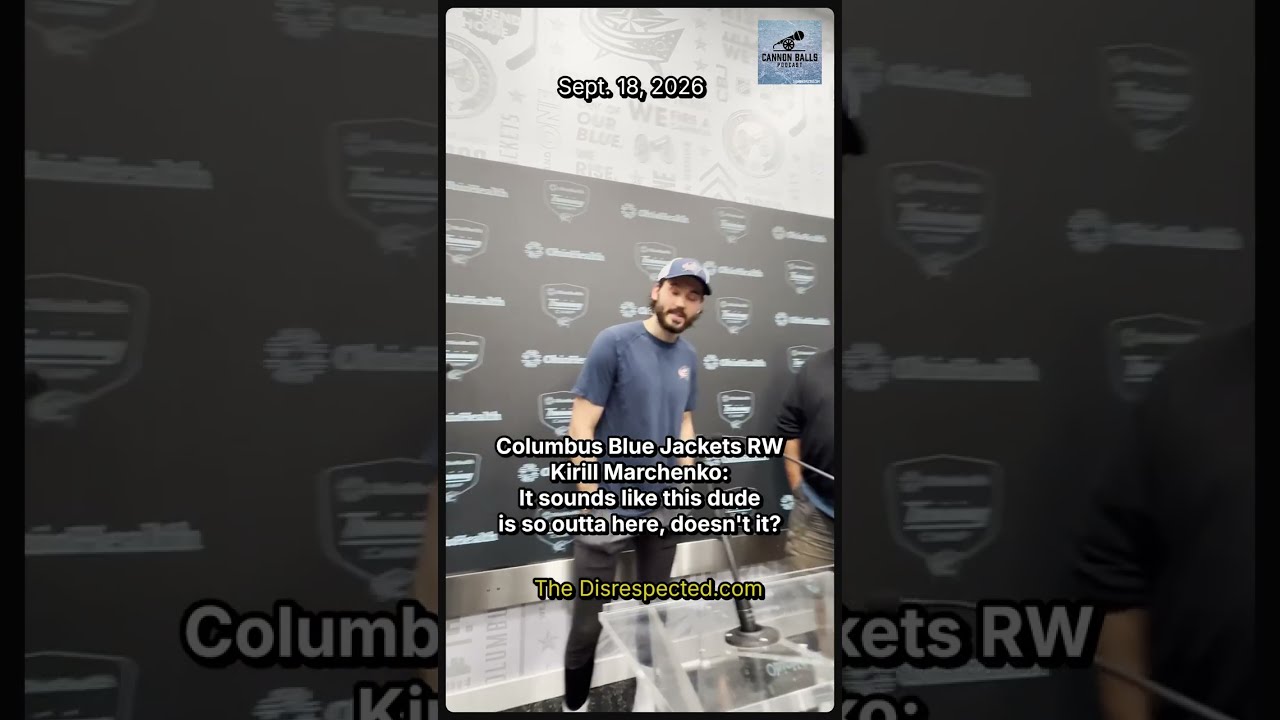 Kirill Marchenko stickhandles through questions about his future