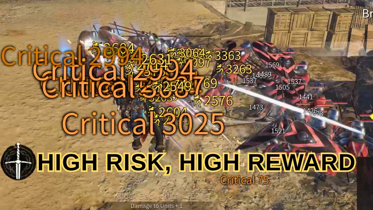 Full Critical Bastard Sword ⚔ Fast-Paced Siege Gameplay