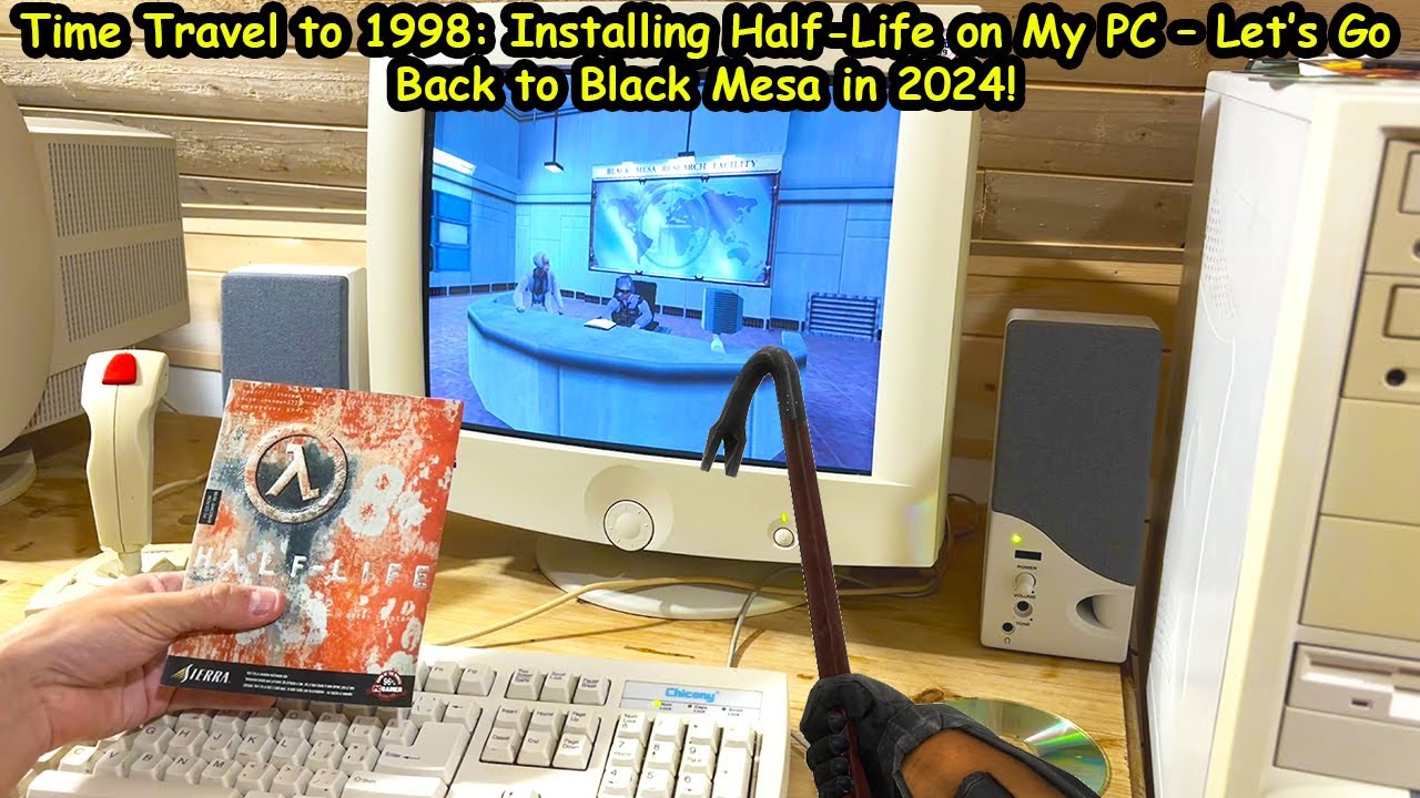 Путешествие во времени в 1998 год: установка Half-Life на мой ПК — вернемся в Black Mesa в 2024 г...