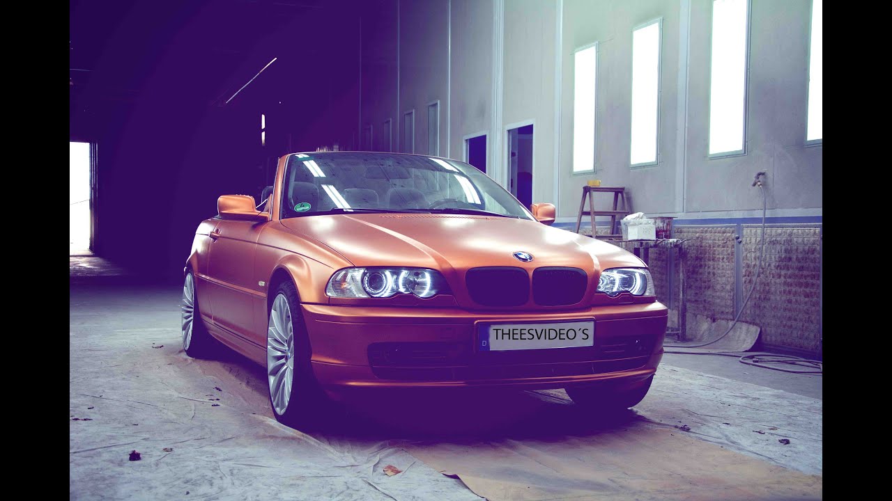 BMW E46 Cabrio Plasti Dip Flüssiggummi - HOW TO Deutsch - Kupfer/Gold/Orangeburn