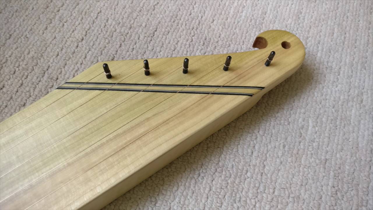 5 String Kantele,  (Bronze Strung) making and playing