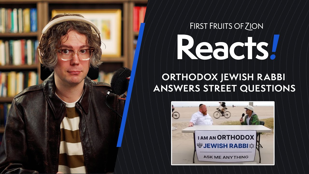 Orthodox Jewish Rabbi Answers Street Questions | FFOZ Reacts 7