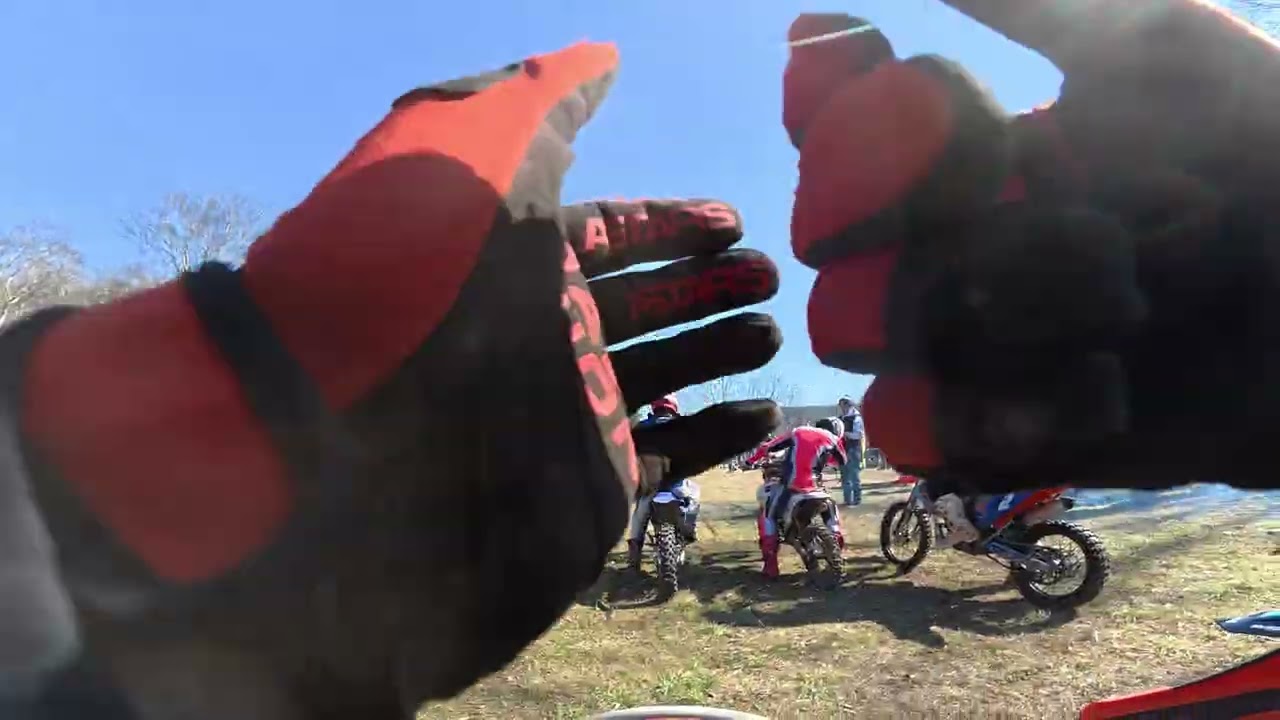 SECCA DIRT bike race, C251 class. BLUEBERRY HILL
