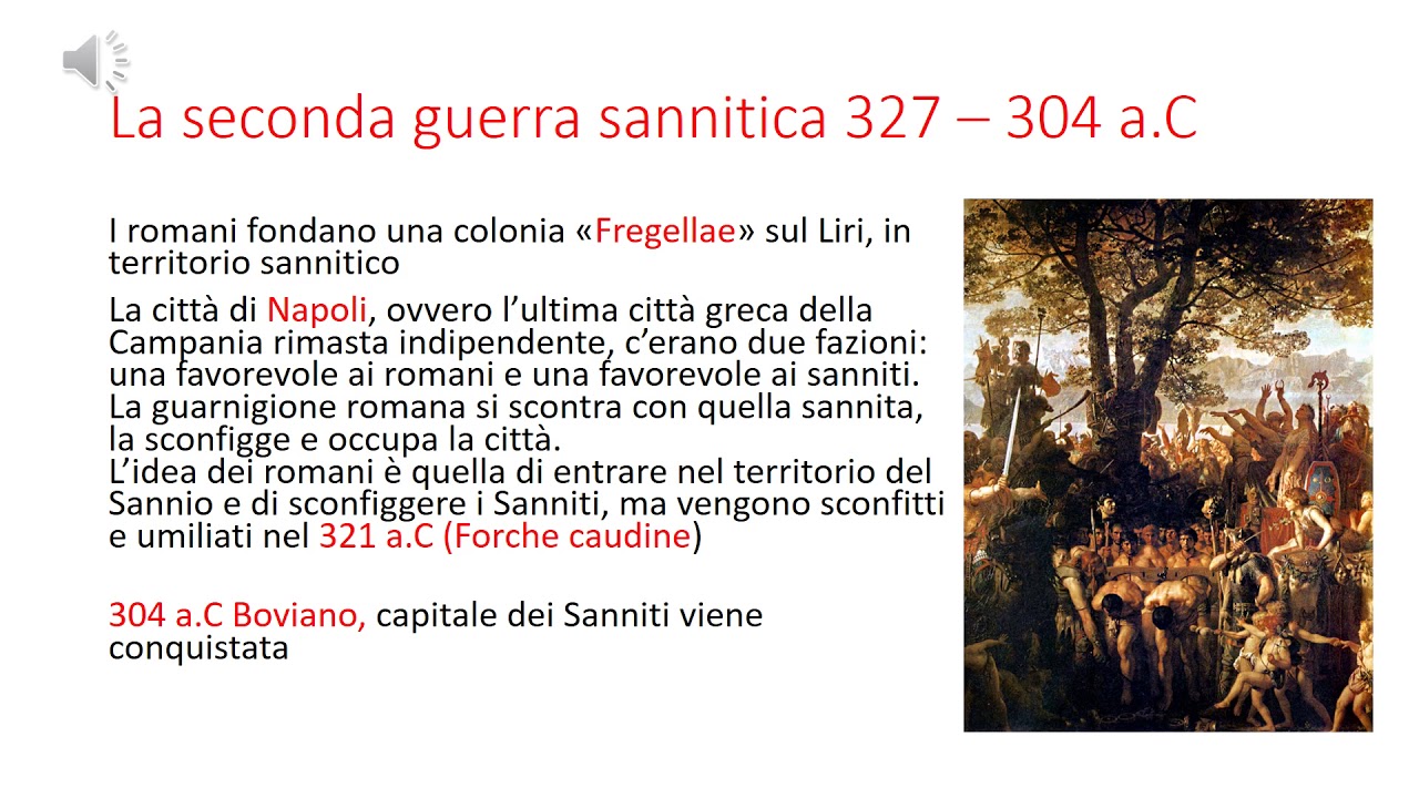 Le guerre sannitiche