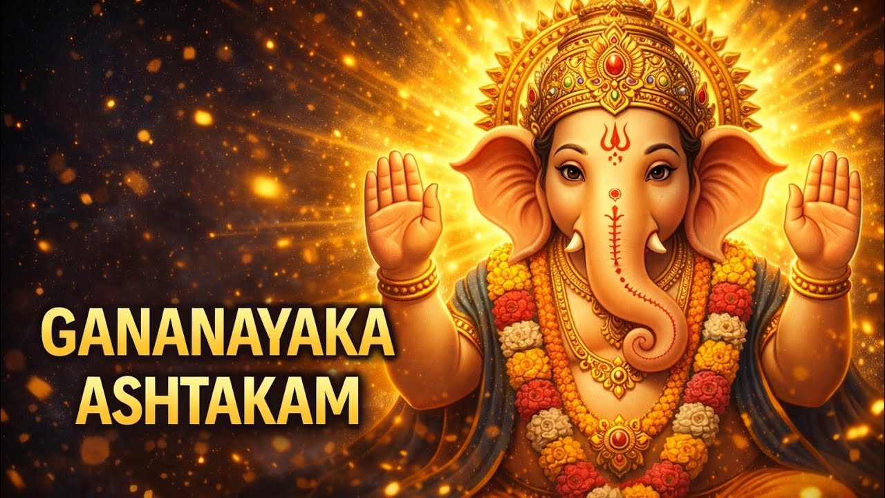 Shri Gananayaka Ashtakam | Powerful Ganesha Mantra to Remove Obstacles & Grant Success