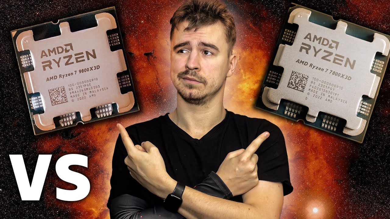 Ryzen 7 7800X3D vs 9800X3D 🔥Testy w CS2 i Fortnite! Kt&oacute;ry wybrać? 🤨