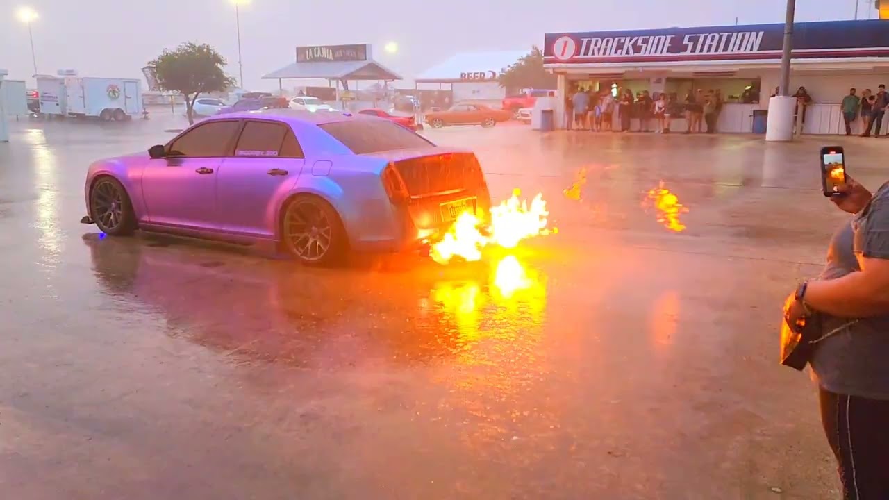 Loud 300 Chrysler shooting flames