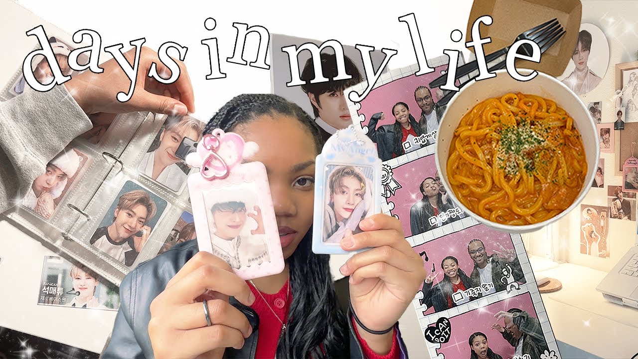 days in my life: the source oc eats & k-pop shopping + seok matthew pc haul