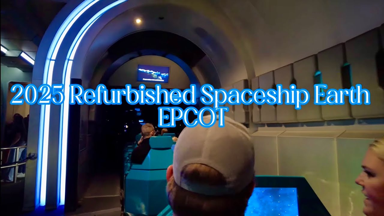2025 Refurbished Spaceship Earth EPCOT 4K Full POV Ride Disney