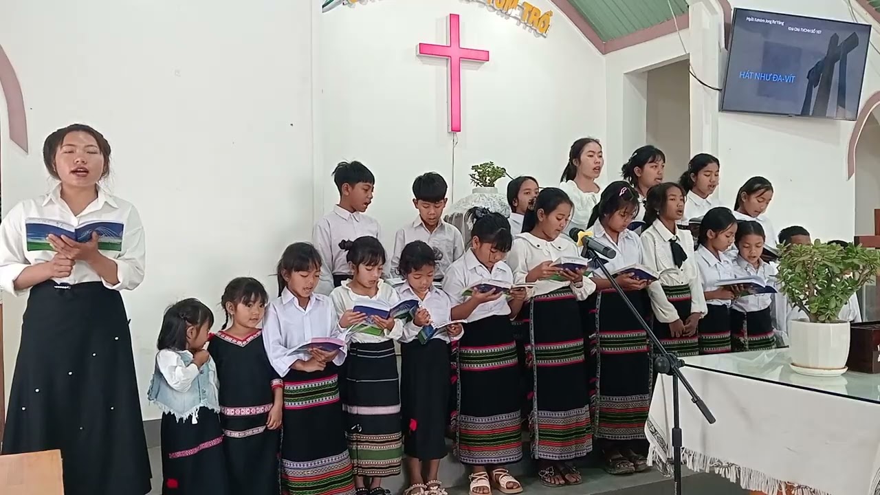 Thiếu nhi tôn Vinh chúa.,107.,   HÁT NHƯ ĐA VÍT 