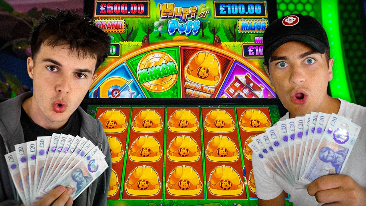 We Gambled &pound;500 On Huff N&rsquo; Puff! (MAX BETS)