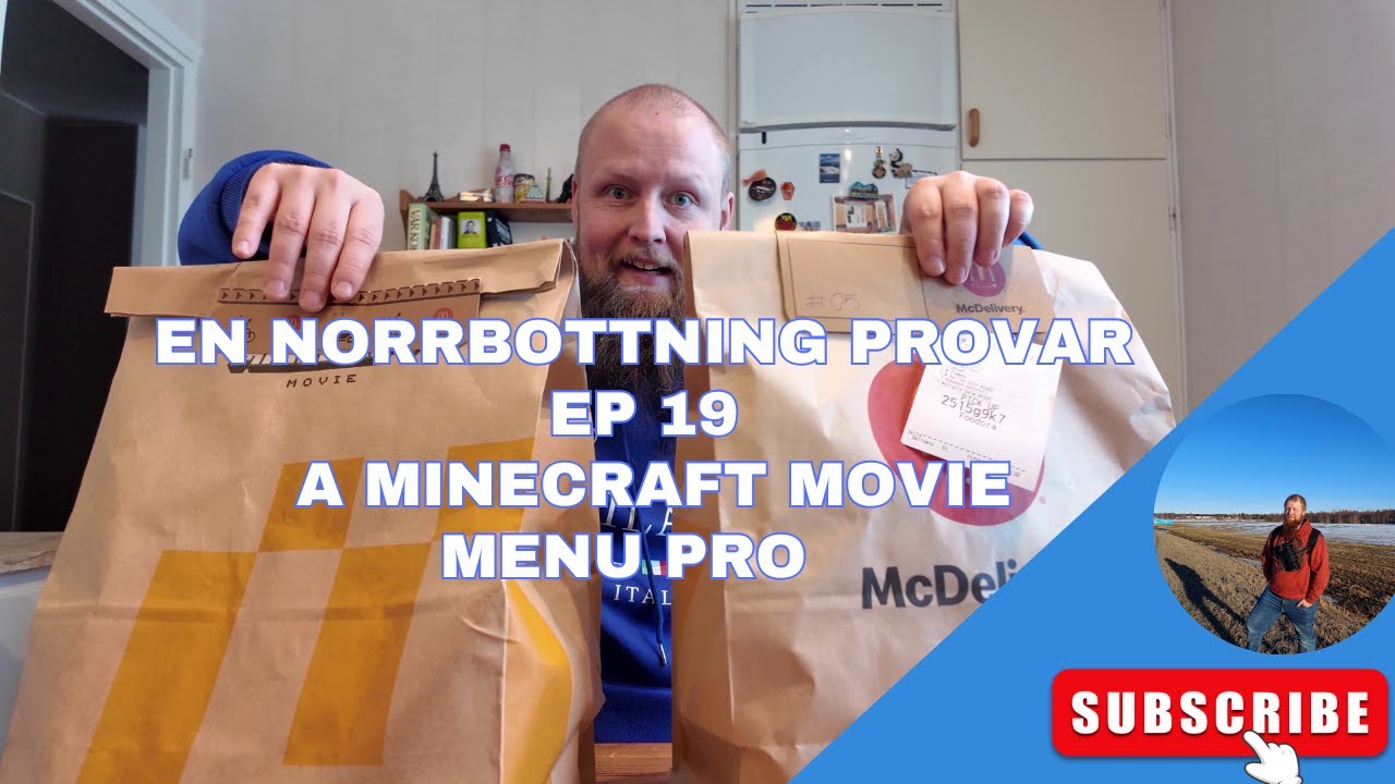 En Norrbottning provar - A Minecraft Movie Menu PRO @ Ep 19