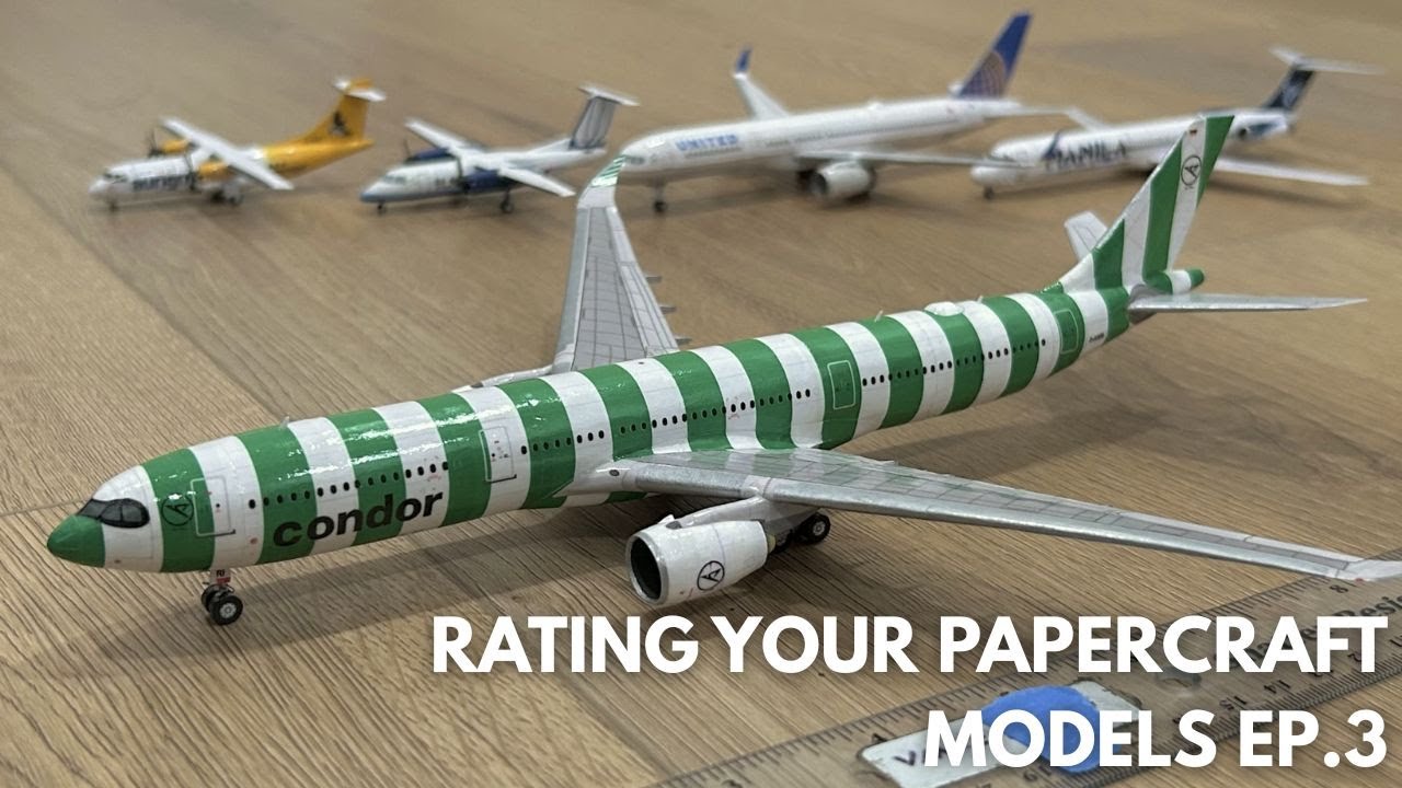 Рейтинг ВАШИХ бумажных моделей самолётов, Эпизод 3