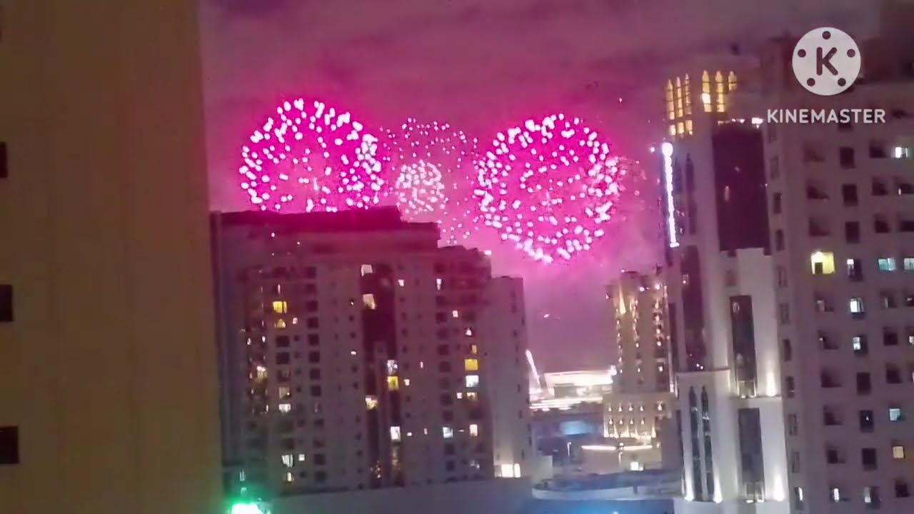  NEW YEAR EVE FIREWORKS DISPLAY at dubai2026