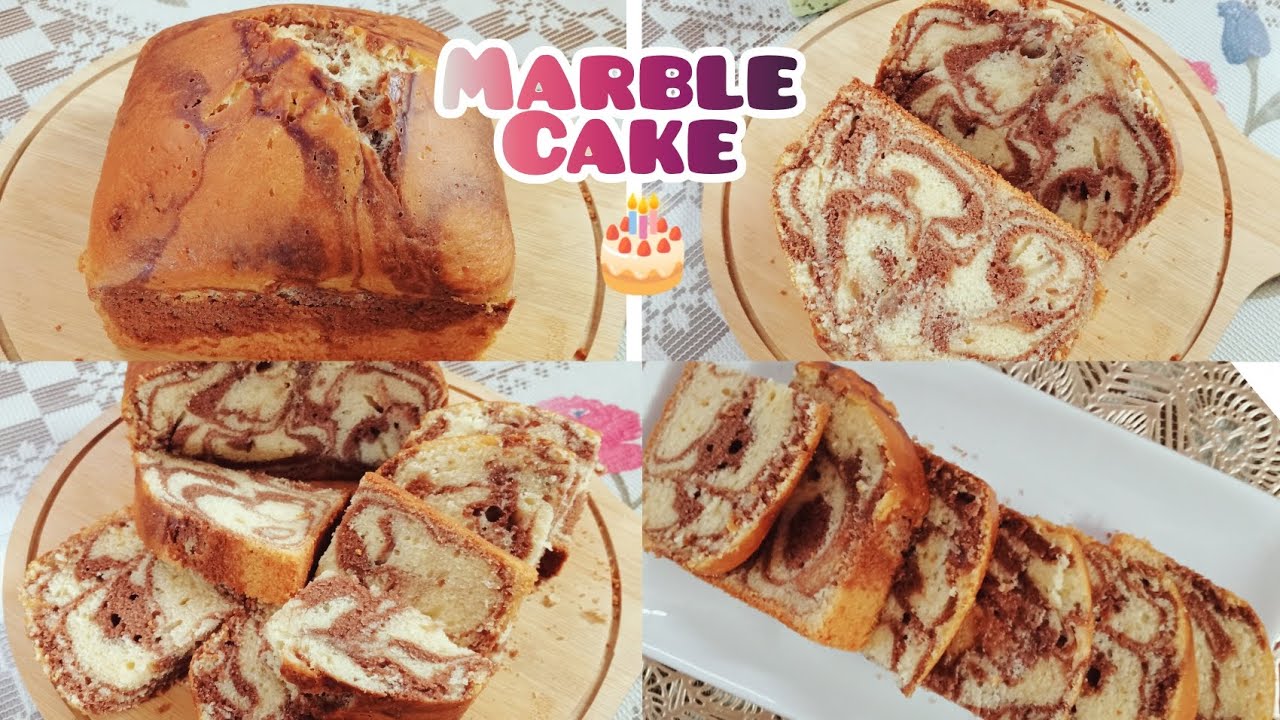 মার্বেল কেকের সহজ রেসিপি একবার শিখলে বাইরে থেকে আর কখনোই কেক কিনবেননা❗Yummy, soft marble/zebra cake 