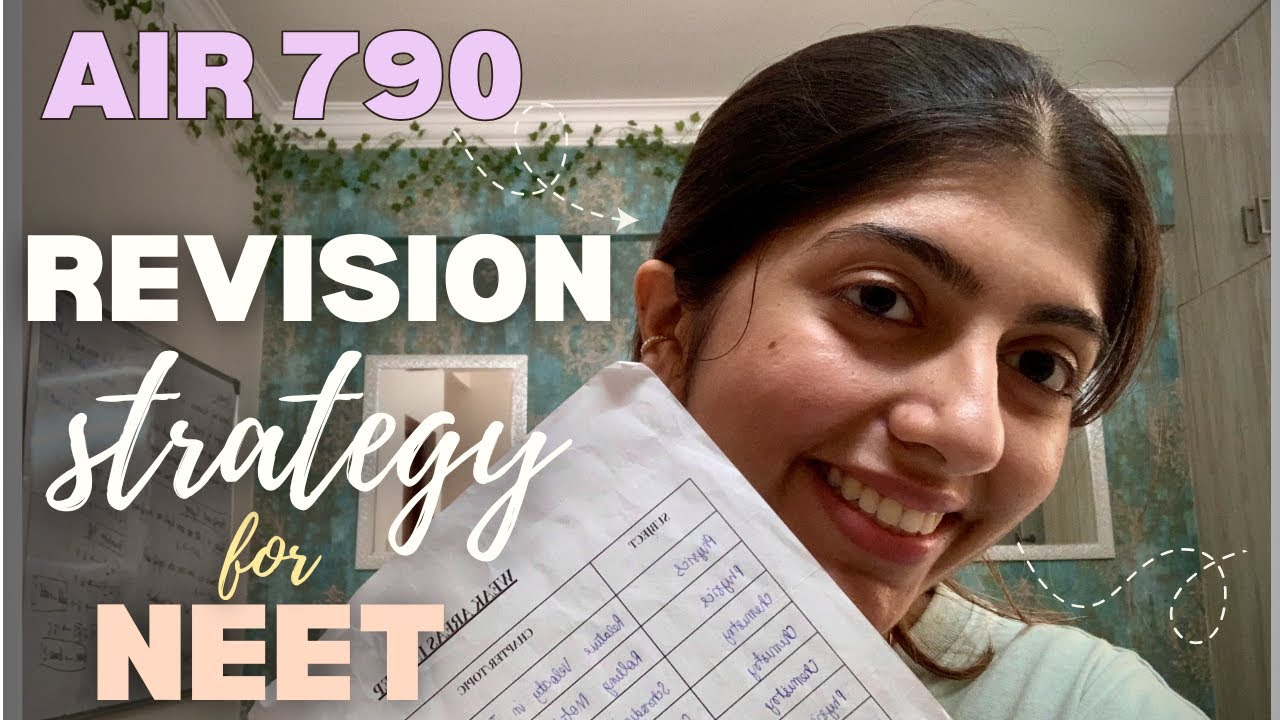 The Revision Plan That Helped Me Crack NEET ✨ #neet