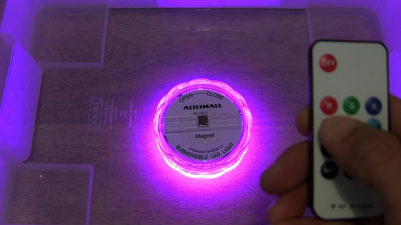Alilimall Submersible LED Light