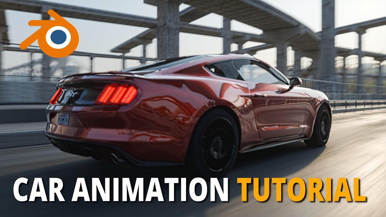 Как анимировать РЕАЛИСТИЧНЫЕ автомобили в Blender для начинающих [Часть 1]