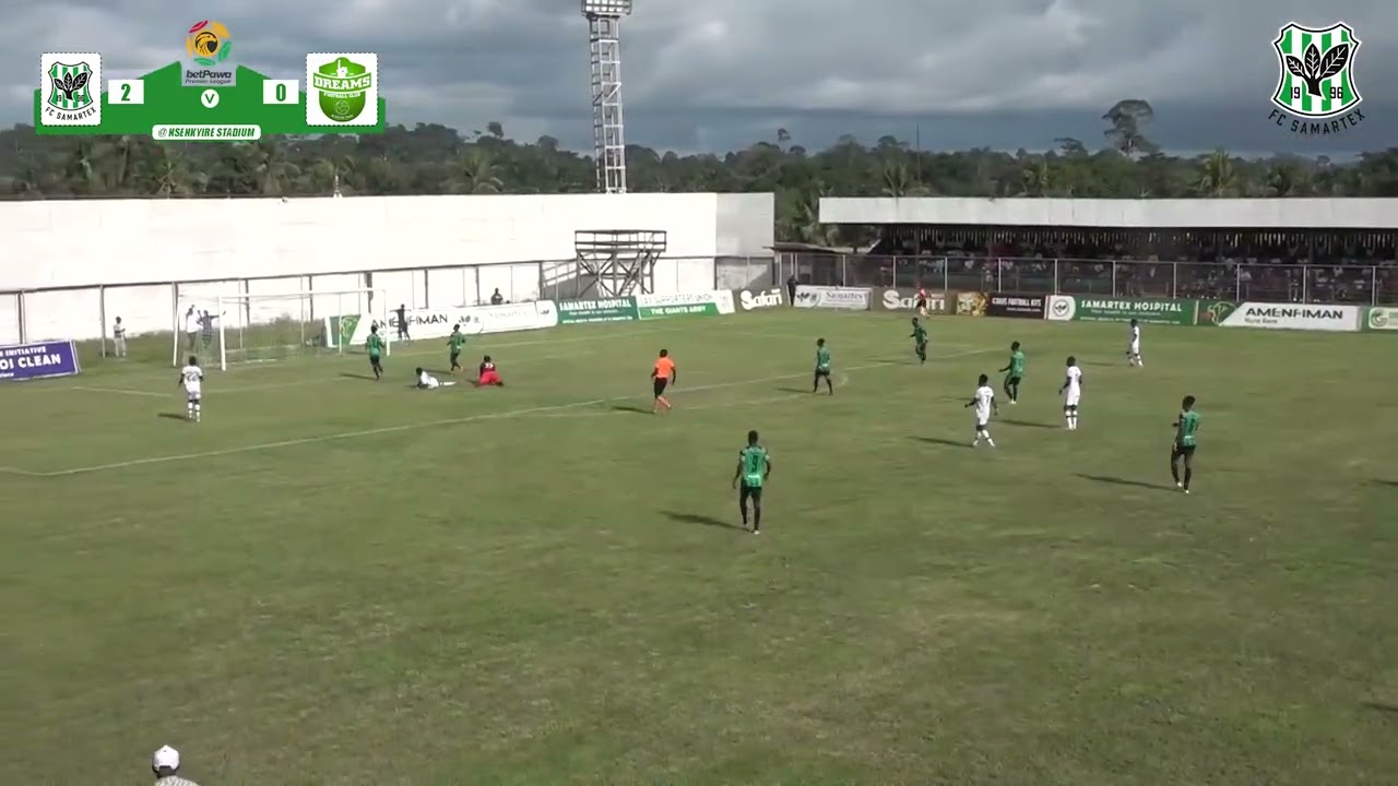 Highlight of FC Samartex ( 2 ) VS ( 0 ) Dreams FC  in matchday 5 of Betpawa premier league