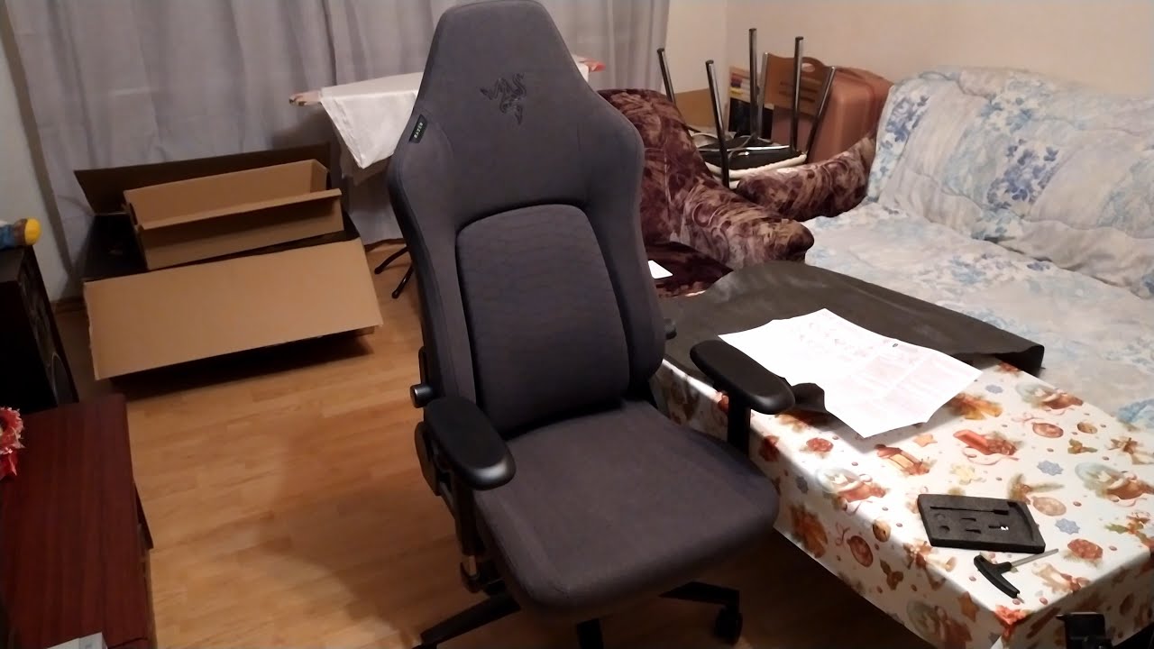 Chair Razer Iskur V2 Unboxing