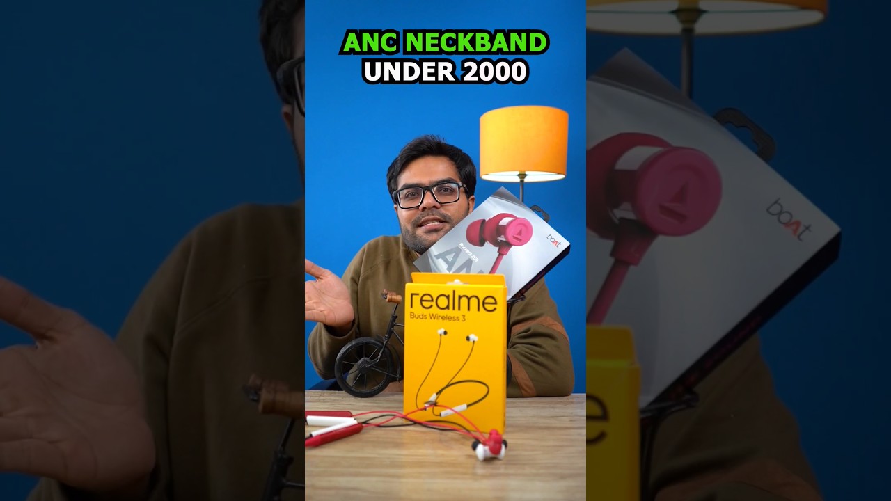 boAt Rockerz 255 ANC VS realme Buds Wireless 3 Neckband ⚡⚡