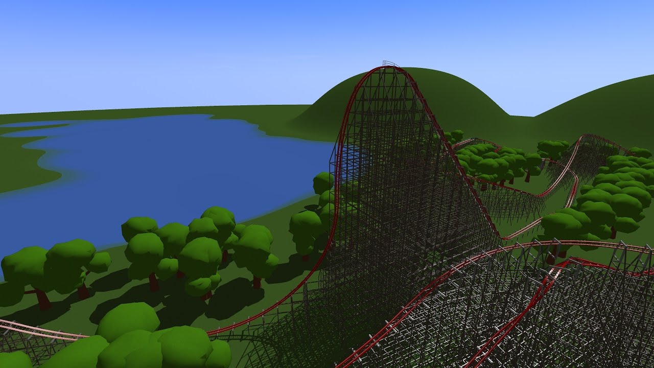 Random RMC Hybrid I made in 25 minutes | Ultimate Coaster 3