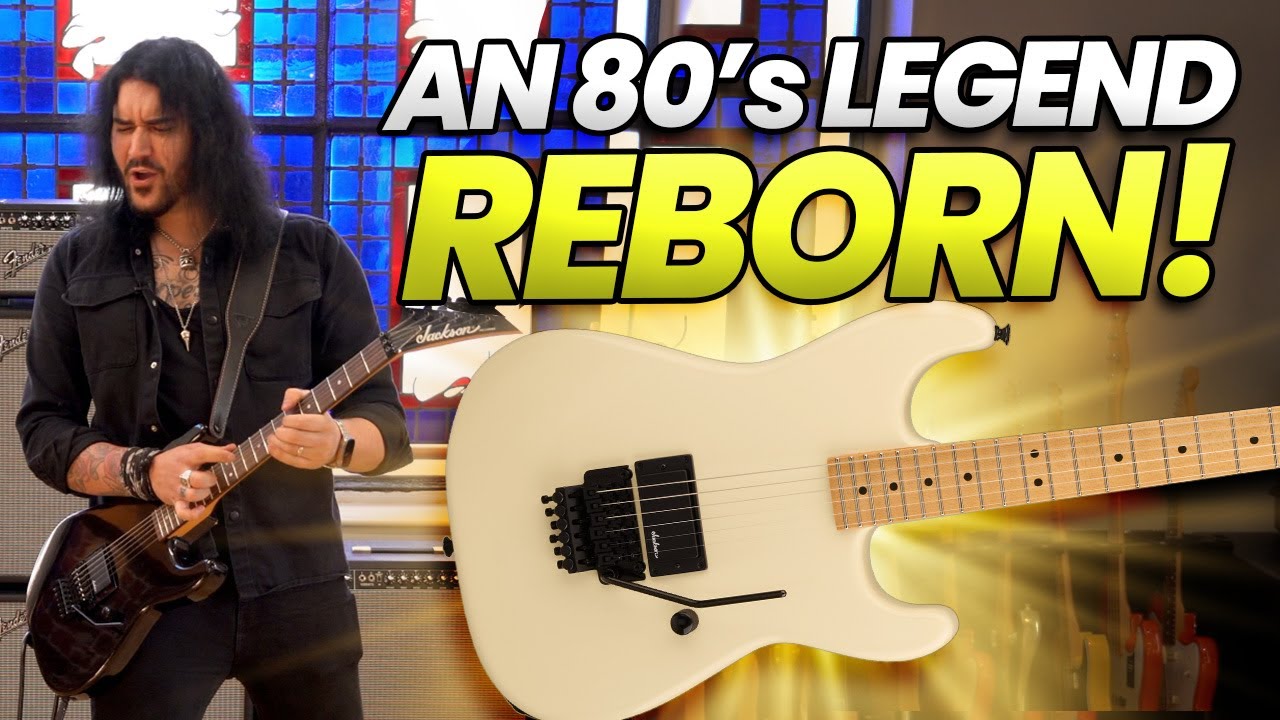Jackson's First 'HOT ROD' Guitar, Reissued!  - The Jackson Pro Origins 1985 San Dimas Demo