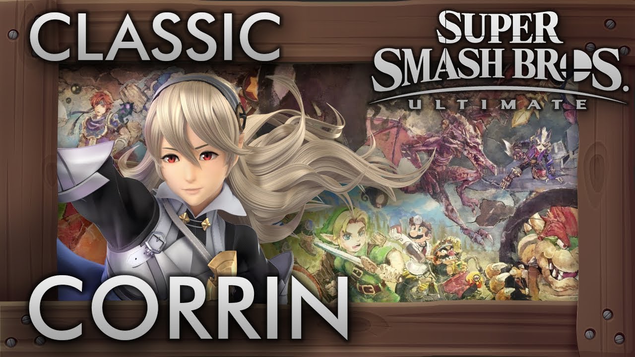 Super Smash Bros. Ultimate: Classic Mode - CORRIN - 9.9 Intensity No Continues