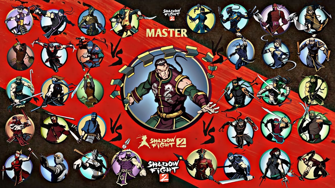 Shadow Fight 2 | Master vs All Survival Ninjas