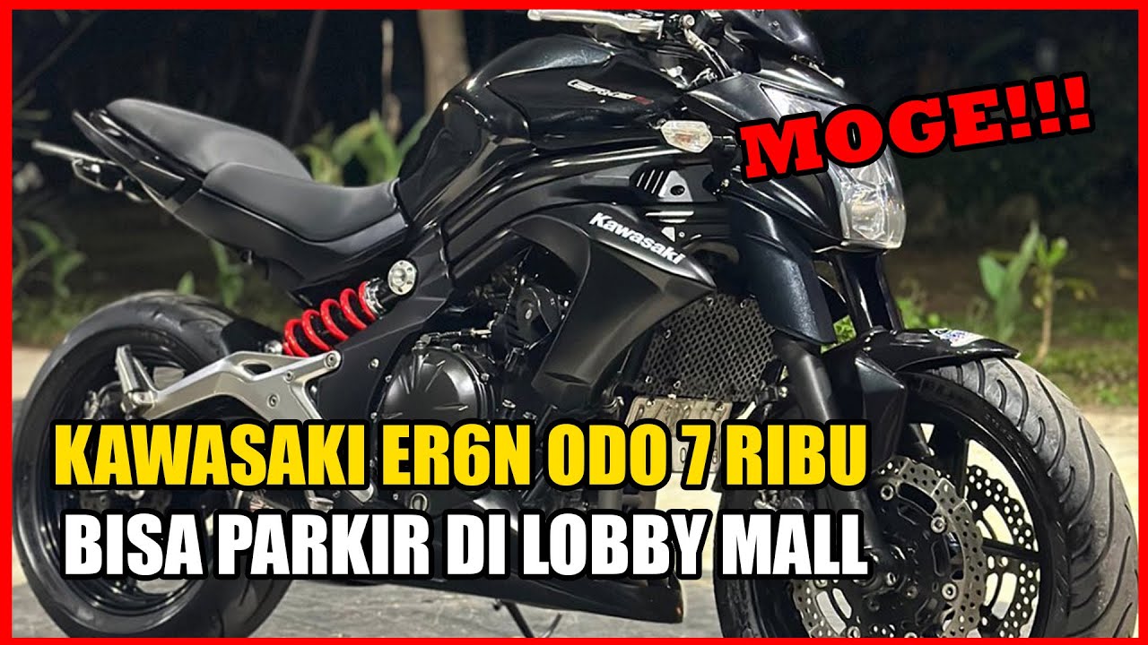 Jual Moge Kawasaki ER6N Tahun 2015 Keren Banget Harga Terjangkau