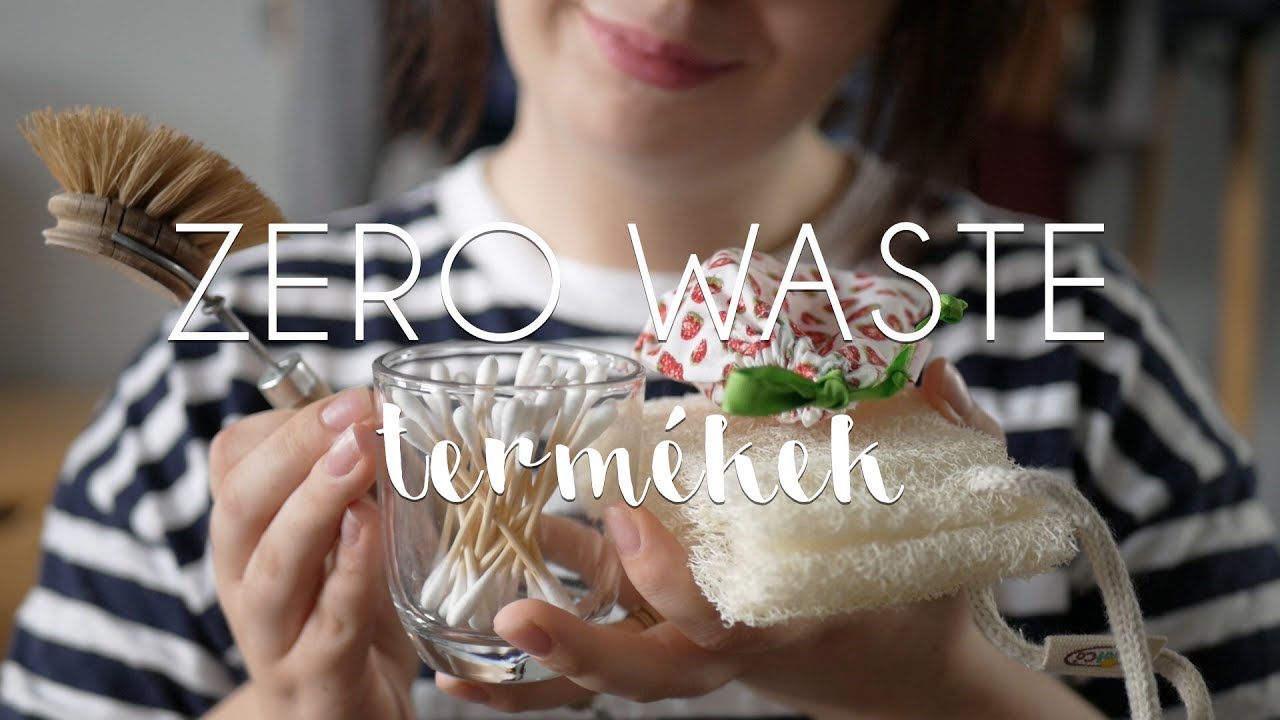 ZERO WASTE a h&aacute;ztart&aacute;sban - konyha &eacute;s f&uuml;rdőszobai term&eacute;kek!