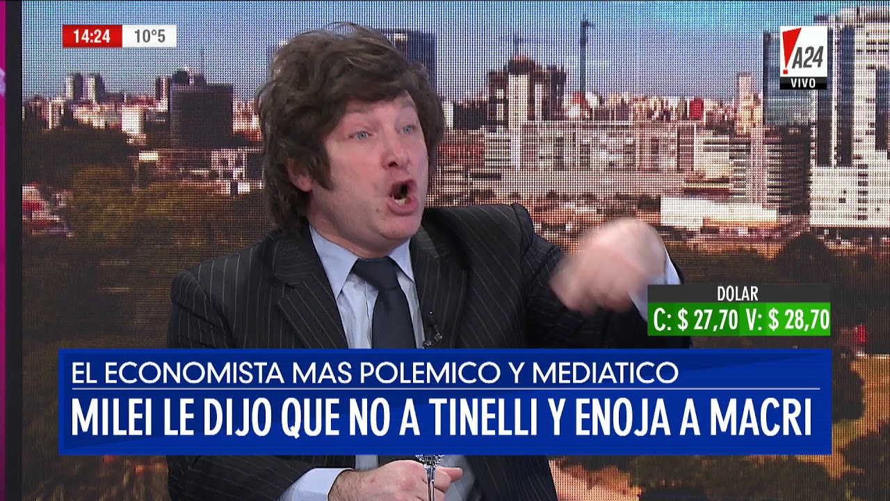 Javier Milei explica por qué no va al Bailando: el economista más polémico