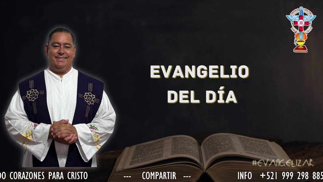 EVANGELIO DEL DIA. MIERCOLES 18 DE FEBRERO 2026.