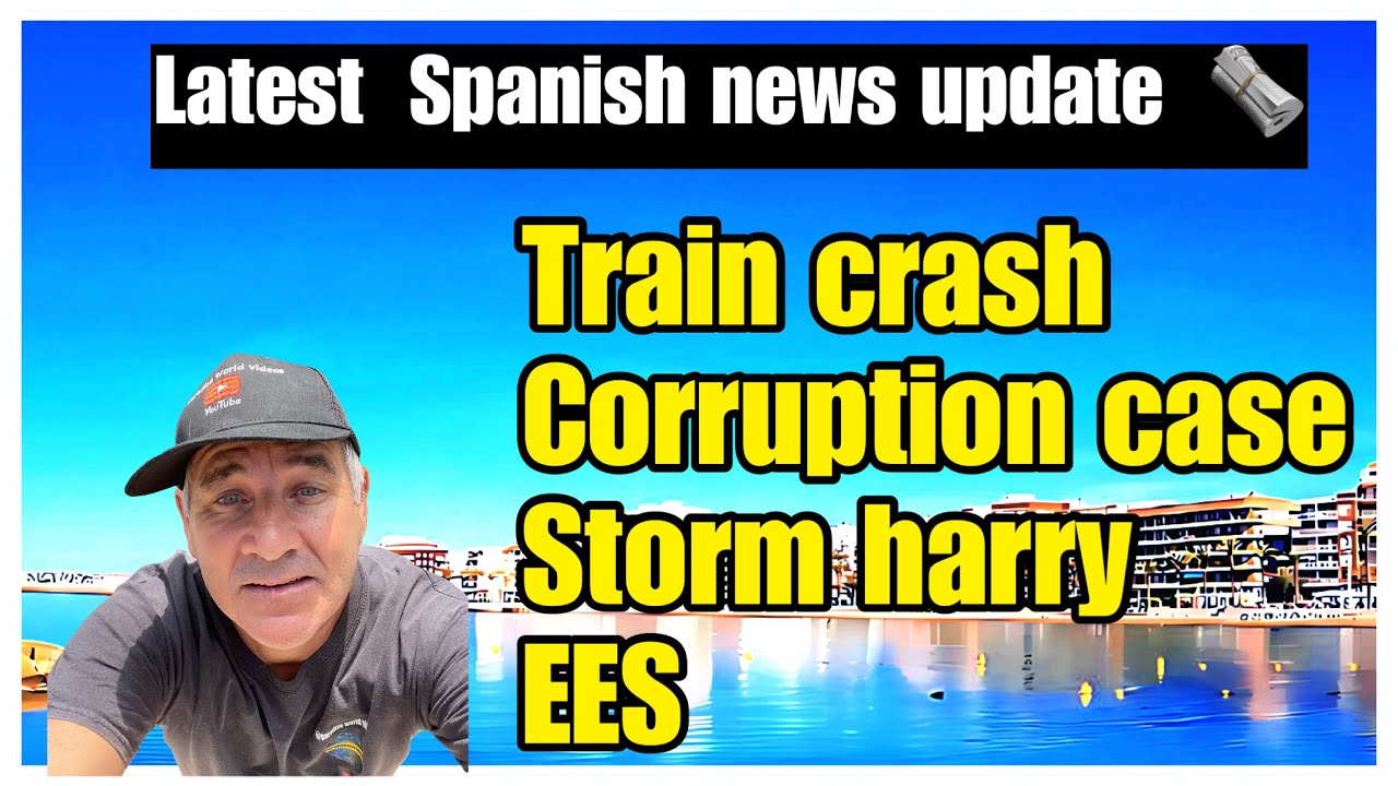 📍 Today in Torrevieja 🇪🇸 | Costa Blanca Update – Train Crash, Corruption Case & Storm Harry 💨