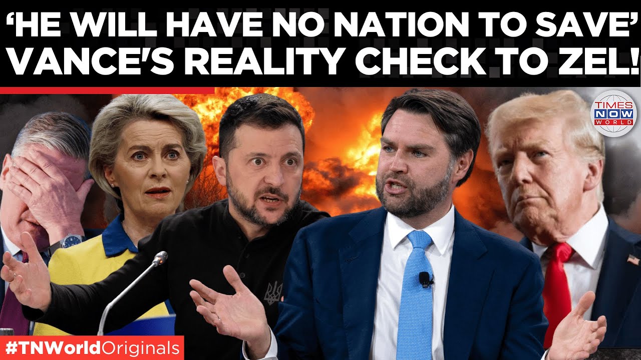 ‘Fight Forever? With Whose Money?’ Vance Crushes Ukraine’s Sham, Exposes EU’s Sickening Betrayal!