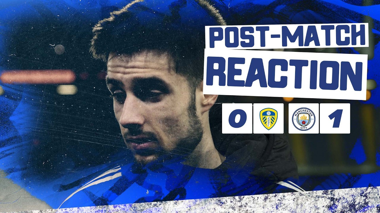 &ldquo;We deserved more&rdquo; | Ilia Gruev | Leeds United 0-1 Manchester City