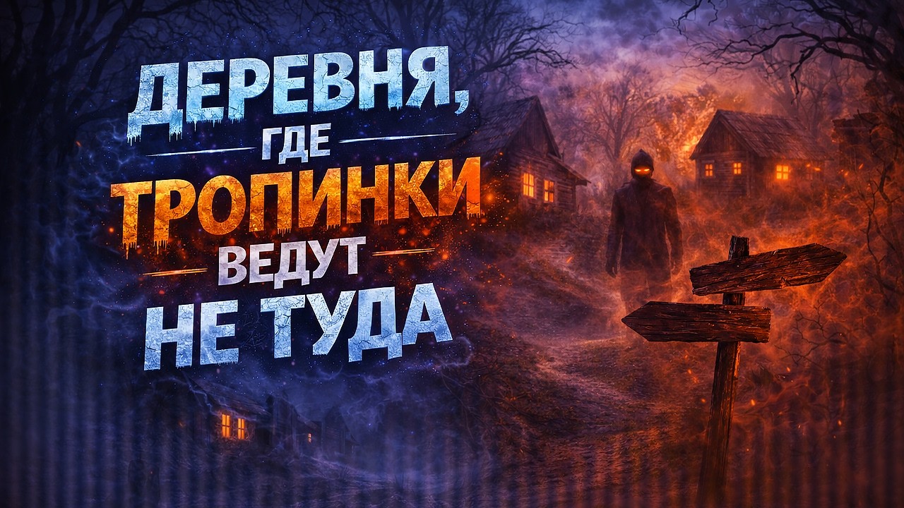 Деревня, где тропинки ведут не туда. Страшные. Мистические. Творческие истории. Хоррор