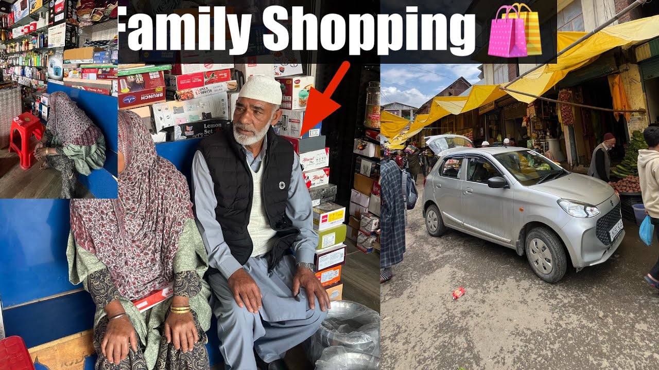 Shopping With Family🛍️ in Kupwara@Zahidvlogs1826