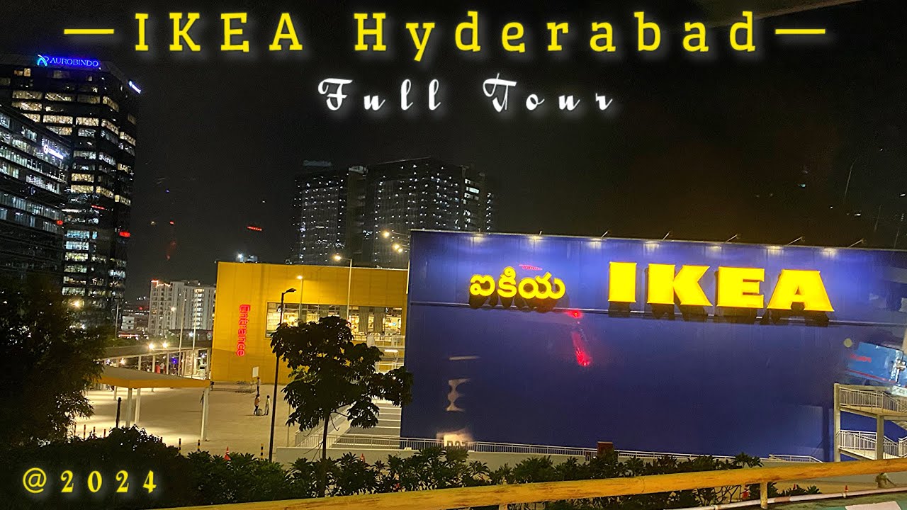 IKEA Hyderabad Full Tour In 2024 - 4K | BTech Kurradu #ikea #ikeahyderabad