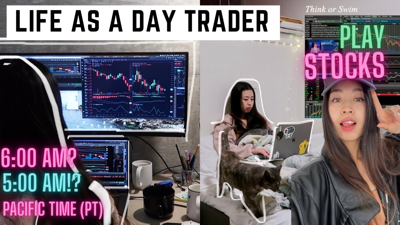Day in the life of a day trader (West-Coast Style).