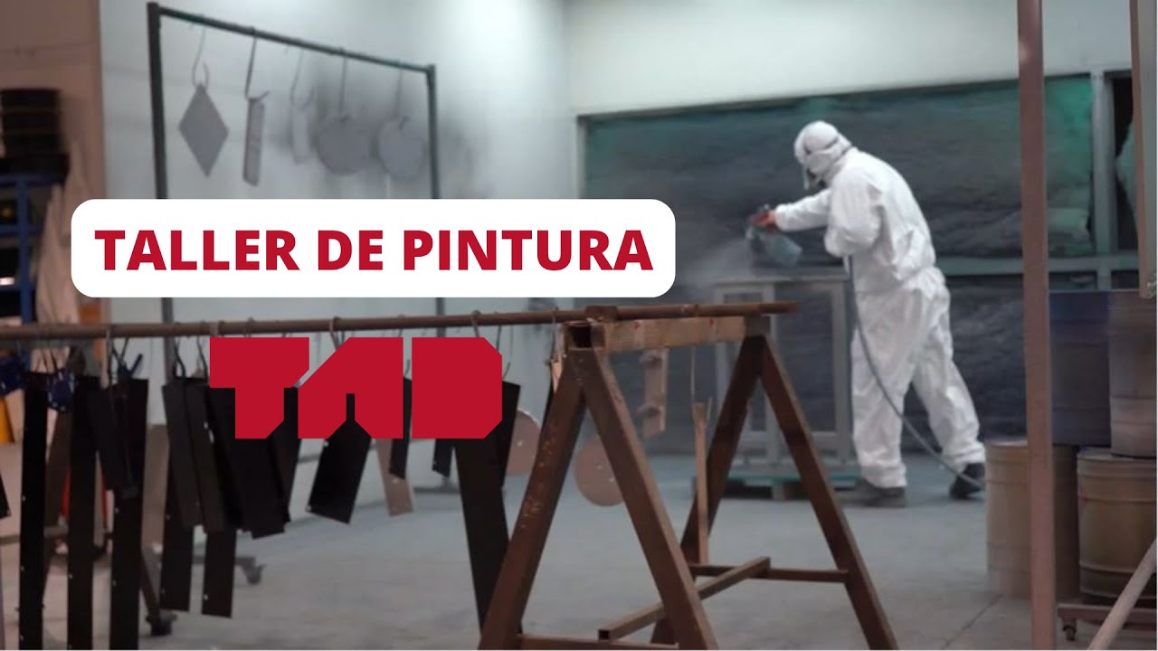 Taller de Pintura TAD - Así pintamos nuestros equipos para la Alimentación de Piezas