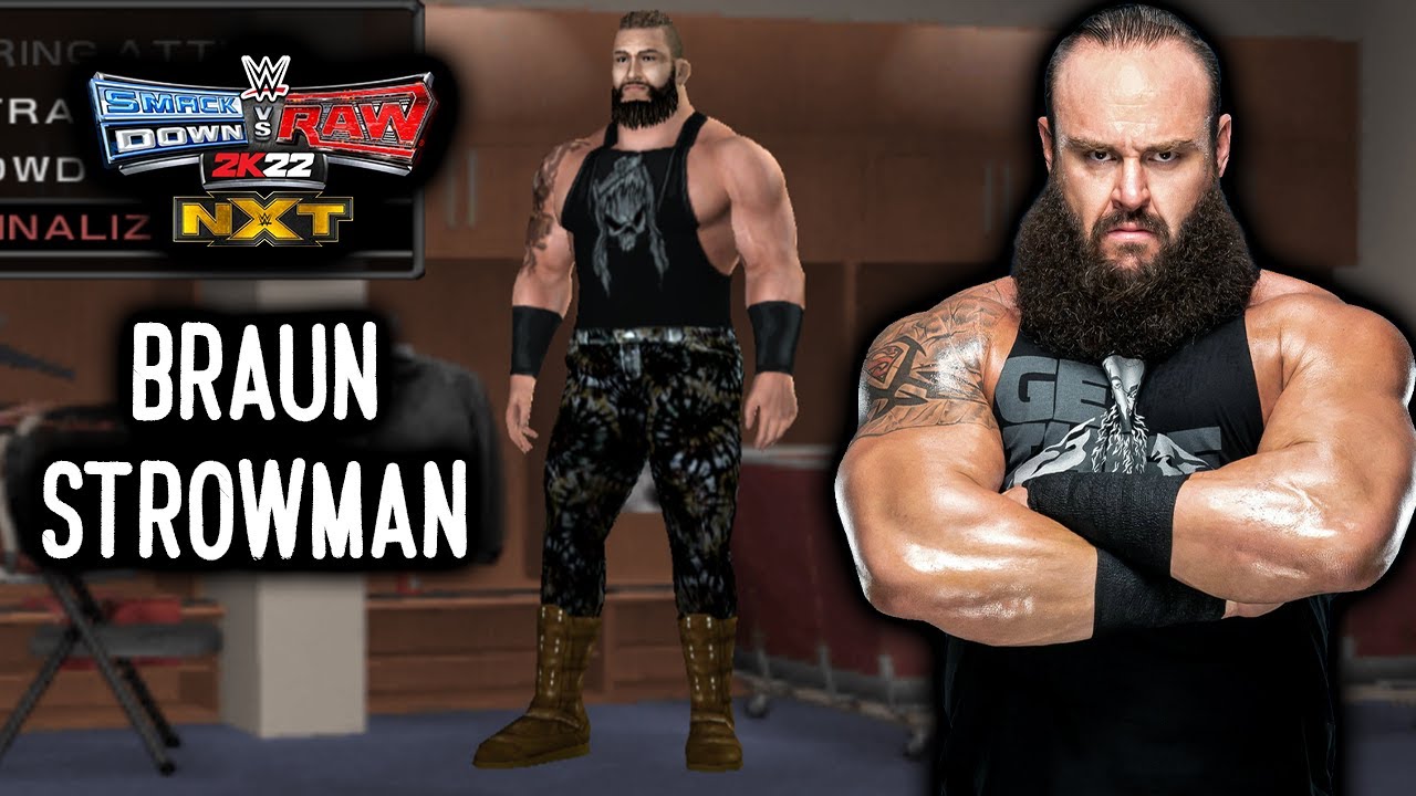 Braun Strowman Caw Formula ( wwe2k20 ) | SVR2011 CAW PS2 PSP MRRICEBALL CAW