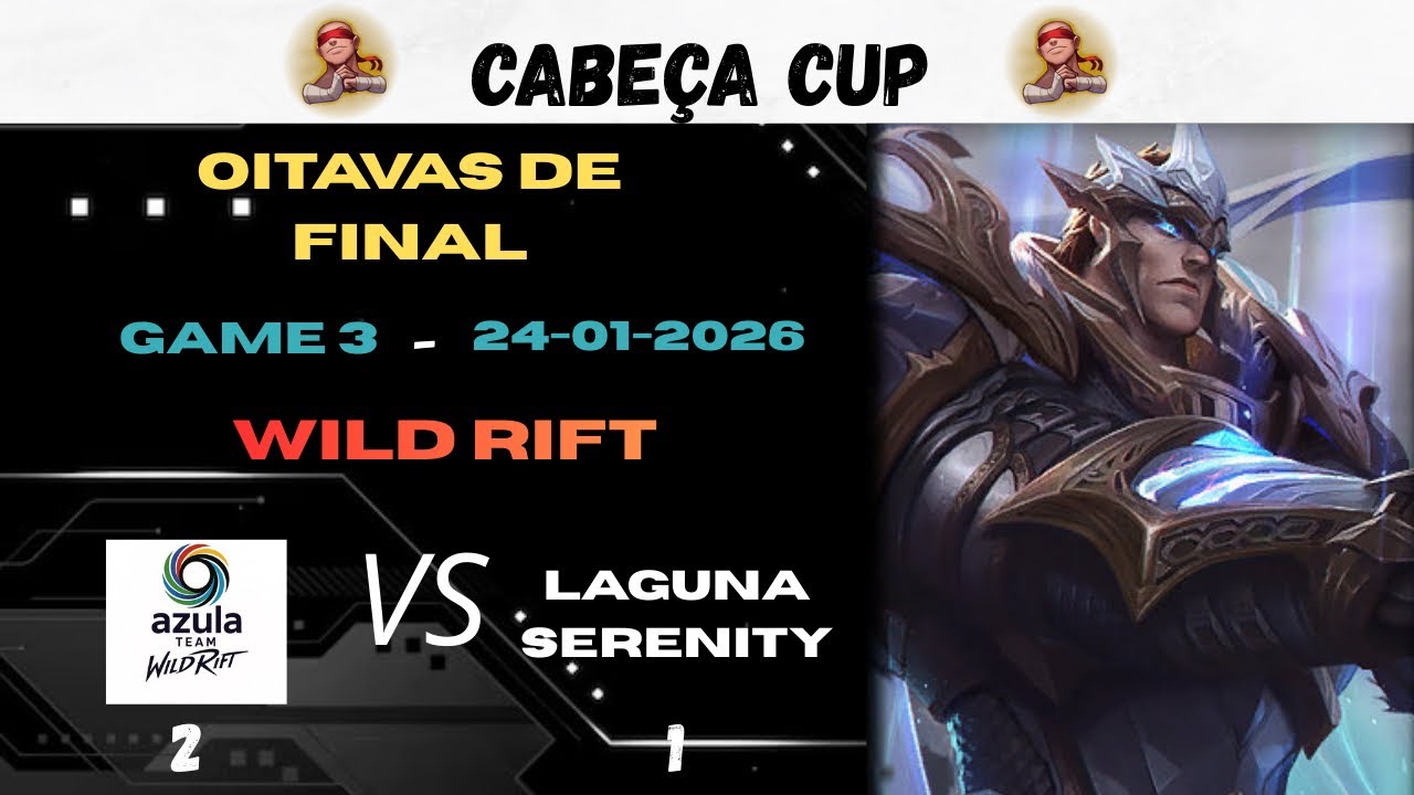 AZL VS LGN - HIGHLIGHTS GAME 3 FULL - WILD RIFT CHAMPIONSHIP CABEÇA CUP