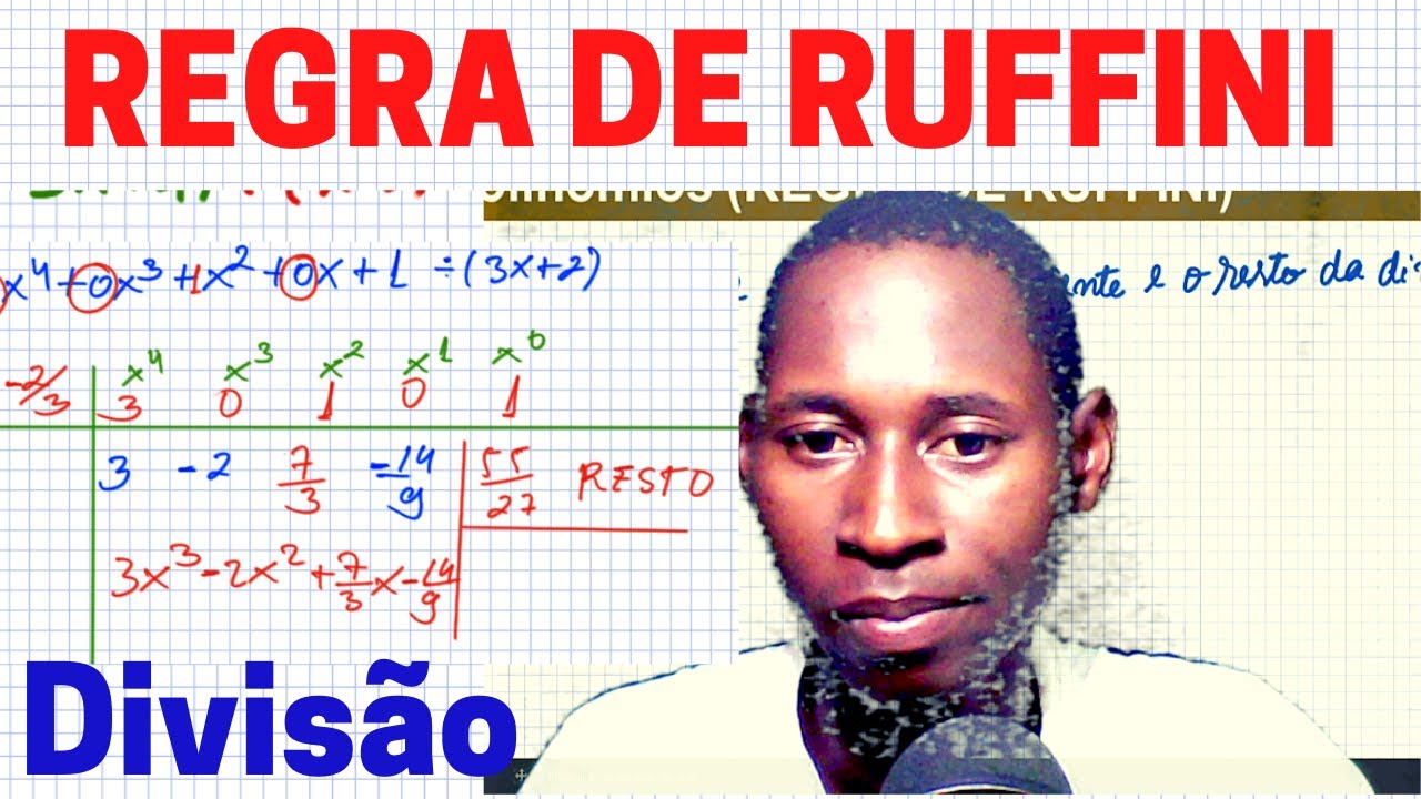 ALGEBRA 11 CLASSE: Divisão de polinômios MÉTODO DE RUFFINI