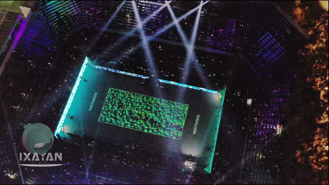 WTA Finals Video Mapping Show 2021